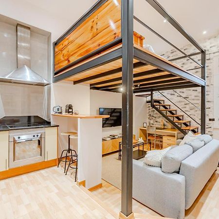 마드리드 Increible Loft A 5 Min Del Retiro & Wizink 아파트 외부 사진