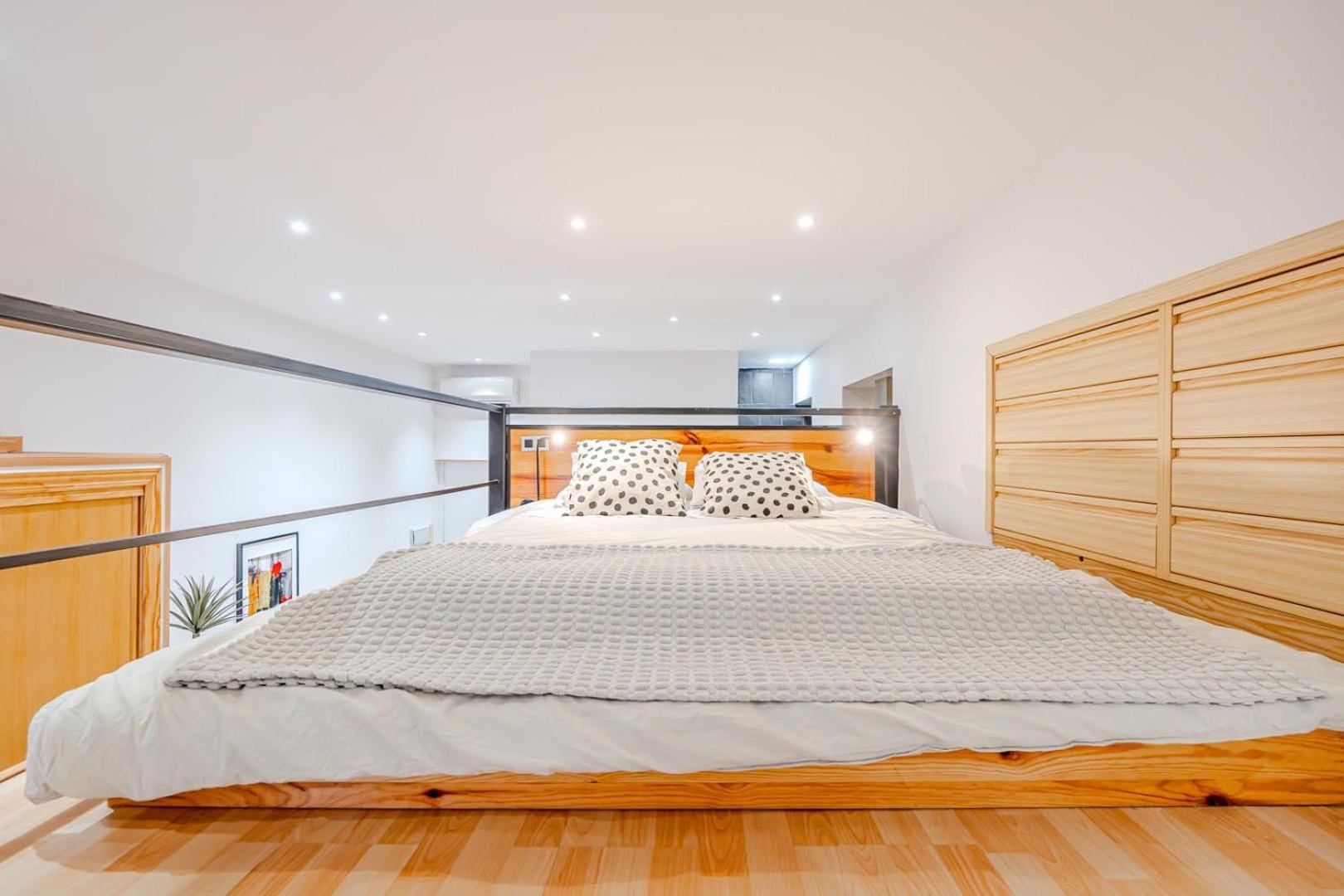 마드리드 Increible Loft A 5 Min Del Retiro & Wizink 아파트 외부 사진